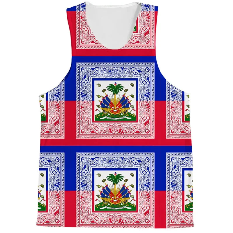 Tank top été homme et enfant – T-shirt 3D imprimé, manches courtes, cool, loose, tendance