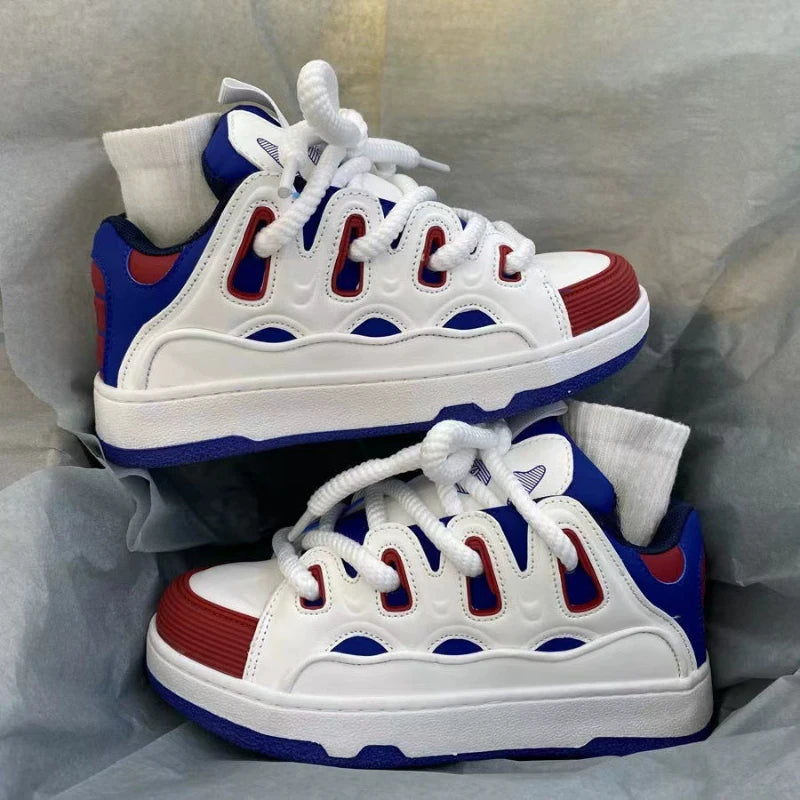 Chaussures hommes baskets extérieur, nouvelle plate-forme, vulcanisées, décontractées, respirantes, antidérapantes, confortables, course .