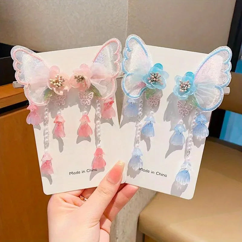 Pince à Cheveux Papillon Éthéré – Accessoire Cheveux Féminin et Tendance