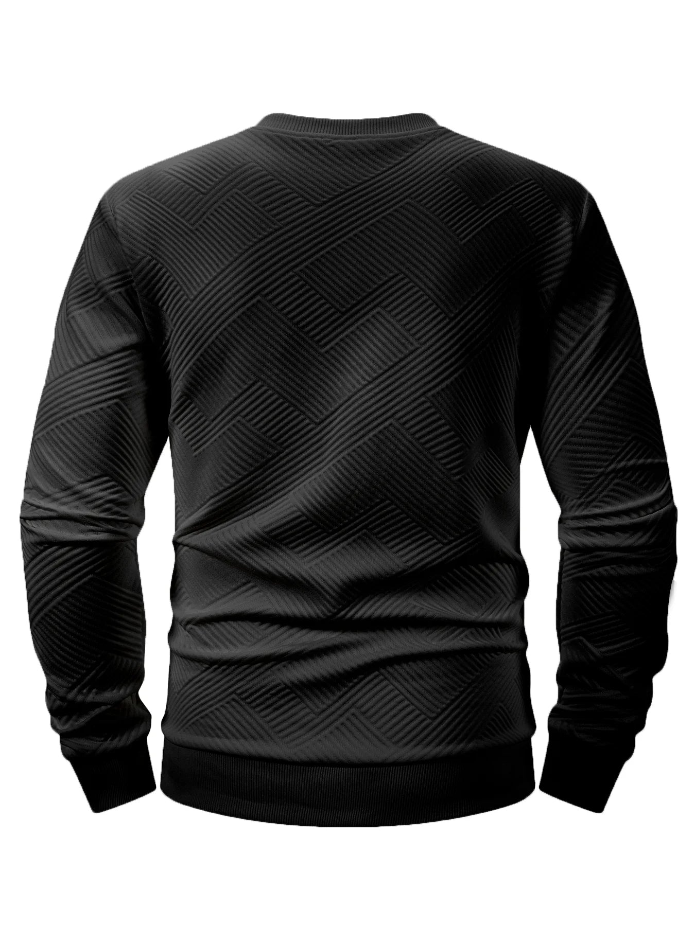 Pull Homme Automne – Col Henley Haute Qualité