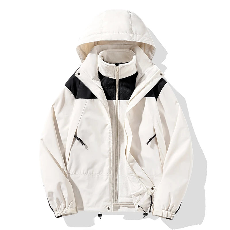 Veste 3 en 1﻿– imperméable, respirante, chaude, homme femme