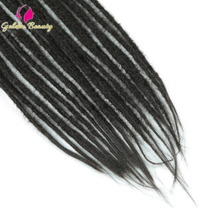 Extensions Dreadlocks Synthétiques 24” Double Extrémité, 10 Brins .