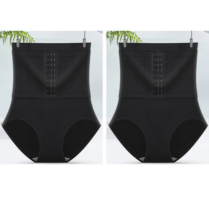 Sous-vêtements amincissants femmes – Slips shaper taille haute  2 piècesavec boucle réglable