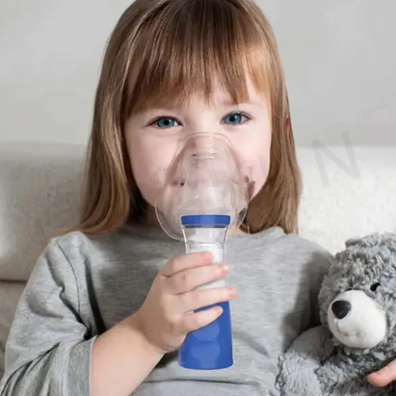 Nébuliseur médical silencieux portable à mailles, mini inhalateur enfant .