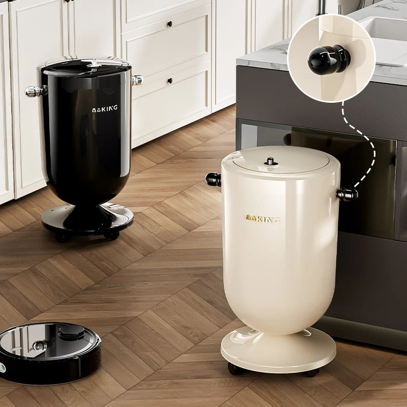 Poubelle Mobile Leasylife avec Roulettes – Haute et Moderne