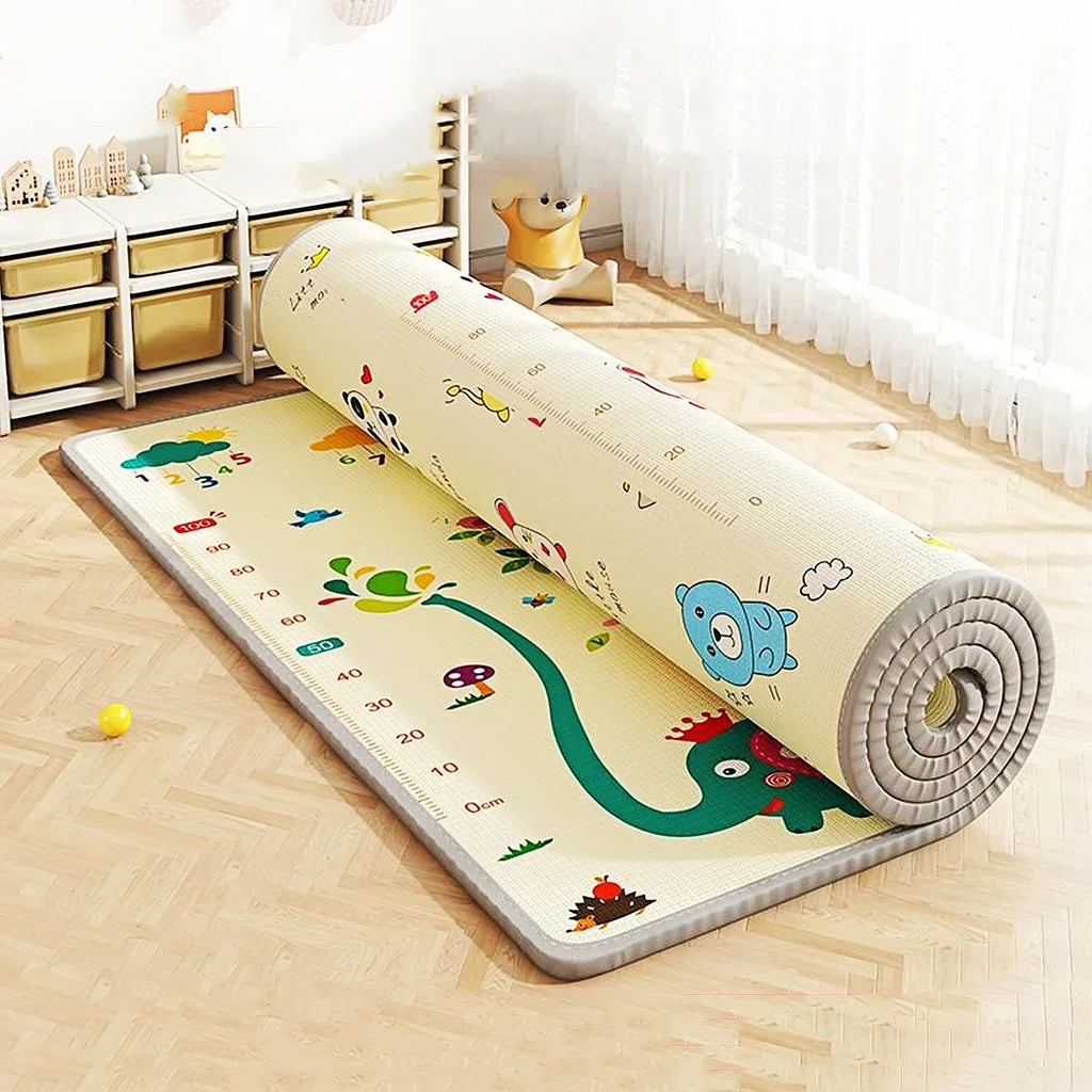Tapis de Jeu Bébé Pliable – Mousse EPE 1 cm, Confortable et Sécurisé