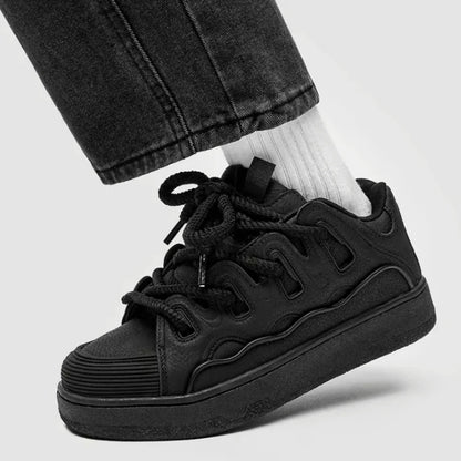 Chaussures hommes baskets extérieur, nouvelle plate-forme, vulcanisées, décontractées, respirantes, antidérapantes, confortables, course .