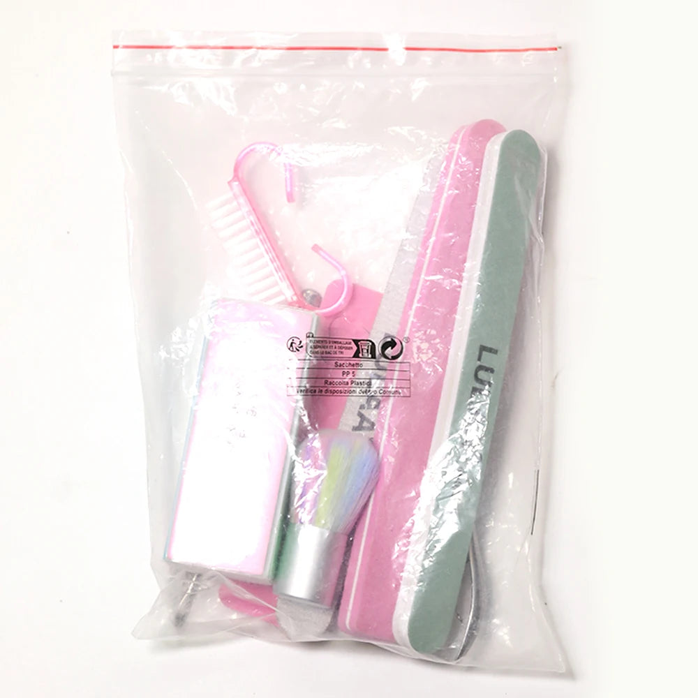 YIKOOLIN Ensemble manucure complet 12 pcs professionnel