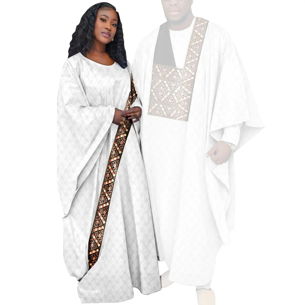 Vêtements couple africain – Tenues mariage ethniques, Abaya femme, Dashiki homme, style traditionnel