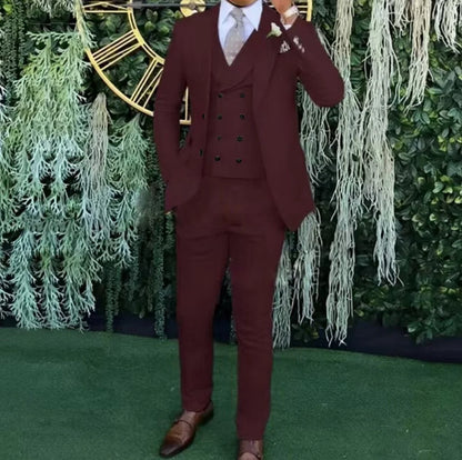 Costume 3 pièces homme : blazer, gilet, pantalon – mariage & affaires .