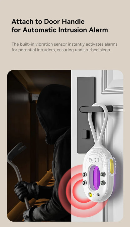 Détecteur de caméras cachées – intelligent, alarme sécurité, rechargeable