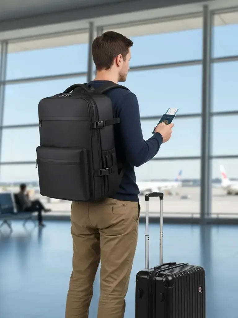 Sac à dos compression sous vide 30L﻿– léger, résistant à l'eau, voyage, randonnée, portable