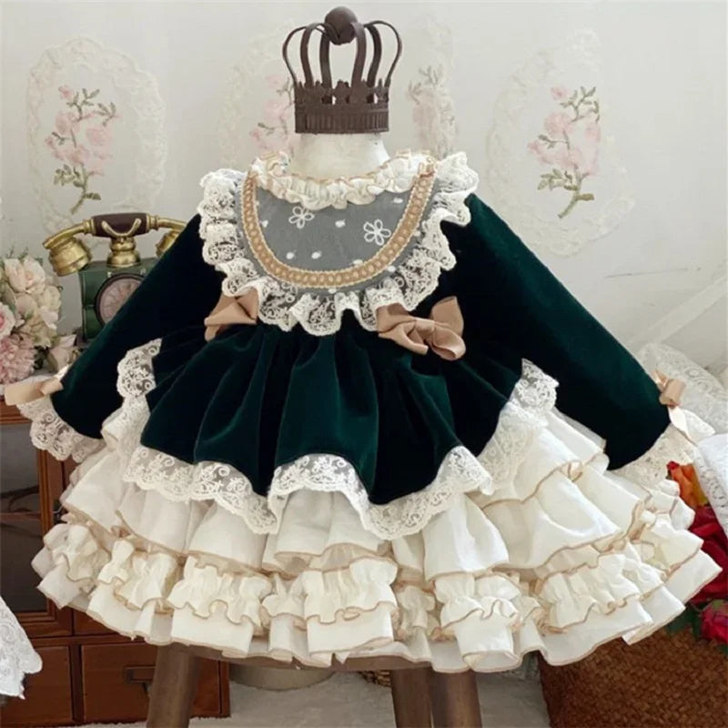 Robe de Soirée Princesse Bébé 0-8 Ans