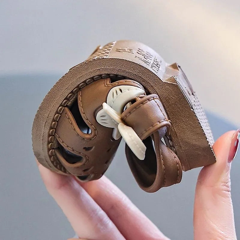 Chaussures été enfants 1-4 ans, semelle souple, antidérapantes