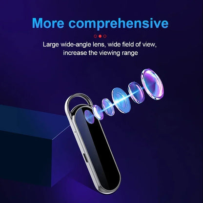 Mini Caméra Vidéo Portable 1080P, Dictaphone avec Micro SD .