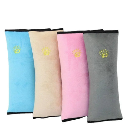 Housse de ceinture de sécurité enfant – épaulière mignonne en peluche pour voiture