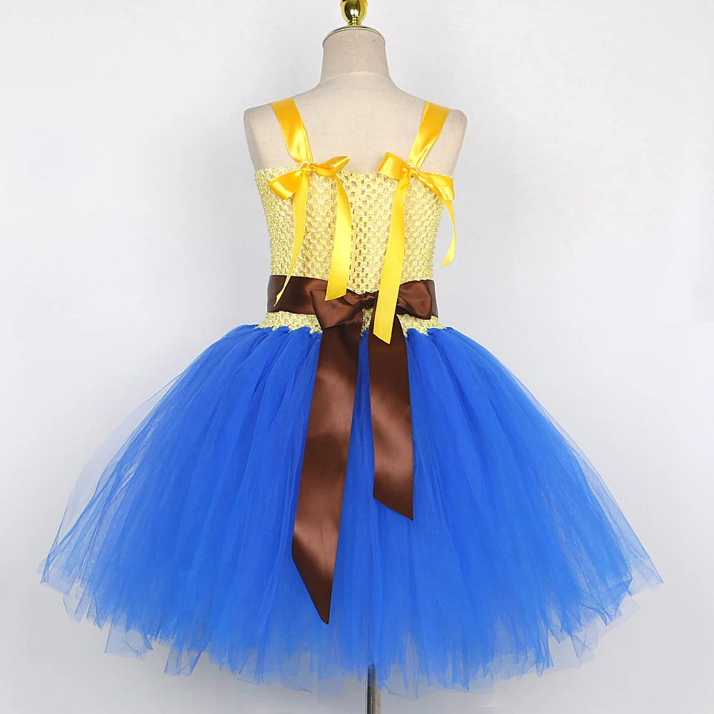 Costume Jessie fille – Cowgirl Toy Story, robe tutu, chapeau cowboy, cosplay