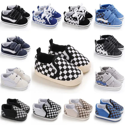 Chaussures bébé en toile – premiers pas, garçon/fille, décontractées