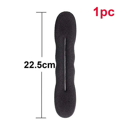 Outil coiffure boucle plastique, scrunchie chignon torsion