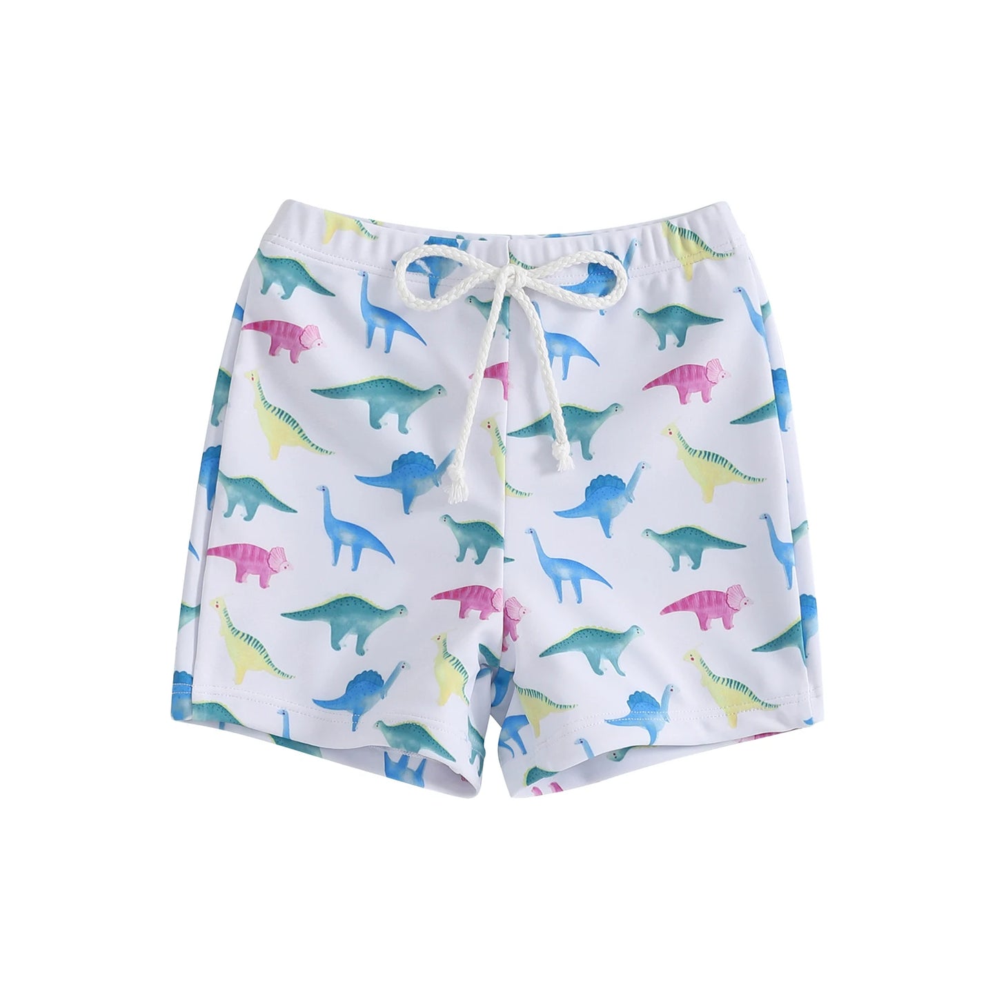 Maillot de bain pour petits garçons de 1 à 4 ans, short imprimé dinosaure/requin