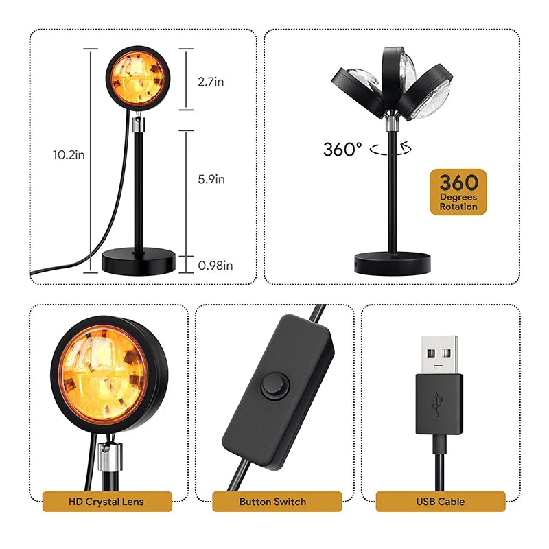 Veilleuse LED RVB – 16 Couleurs, Bluetooth, Télécommande, Ambiance Maison