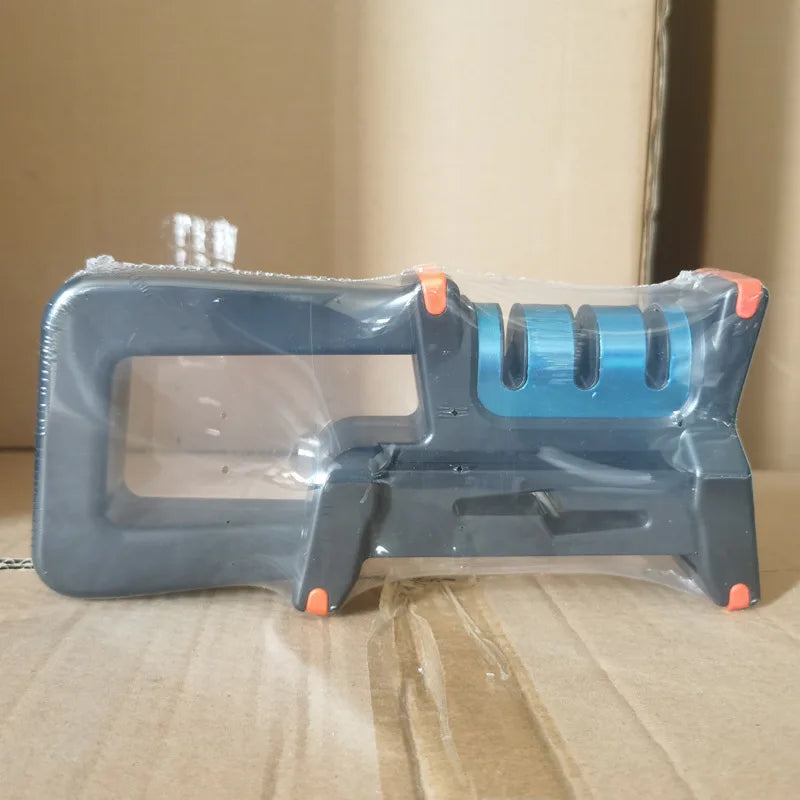 Affûteur manuel professionnel 3 étapes – carbure de tungstène & diamant, style japonais, couteaux/ciseaux de cuisine