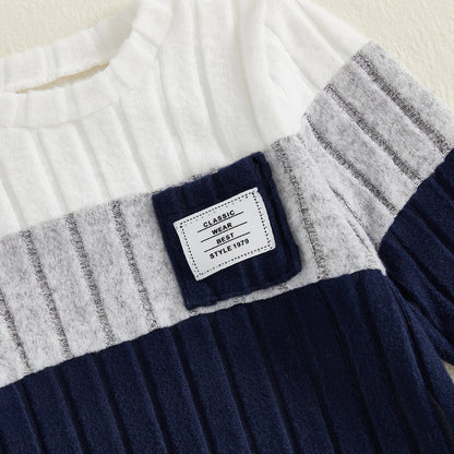 Ensemble 2 pièces garçon 0-3 ans, automne, manches longues