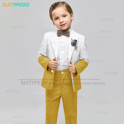 Ensemble deux pièces garçon﻿– veste pantalon, blazer activité, fête, mode chic