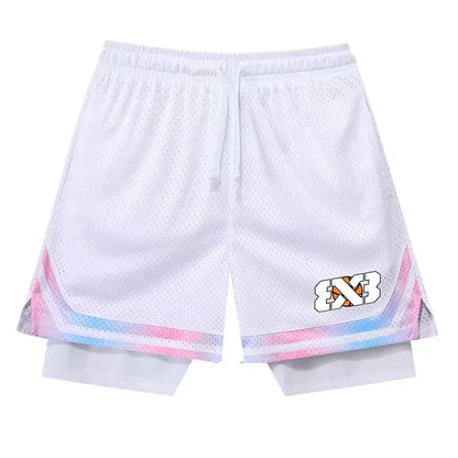 Short basket ample unisexe, style américain, cinq points, anti-lumière, été, sport .