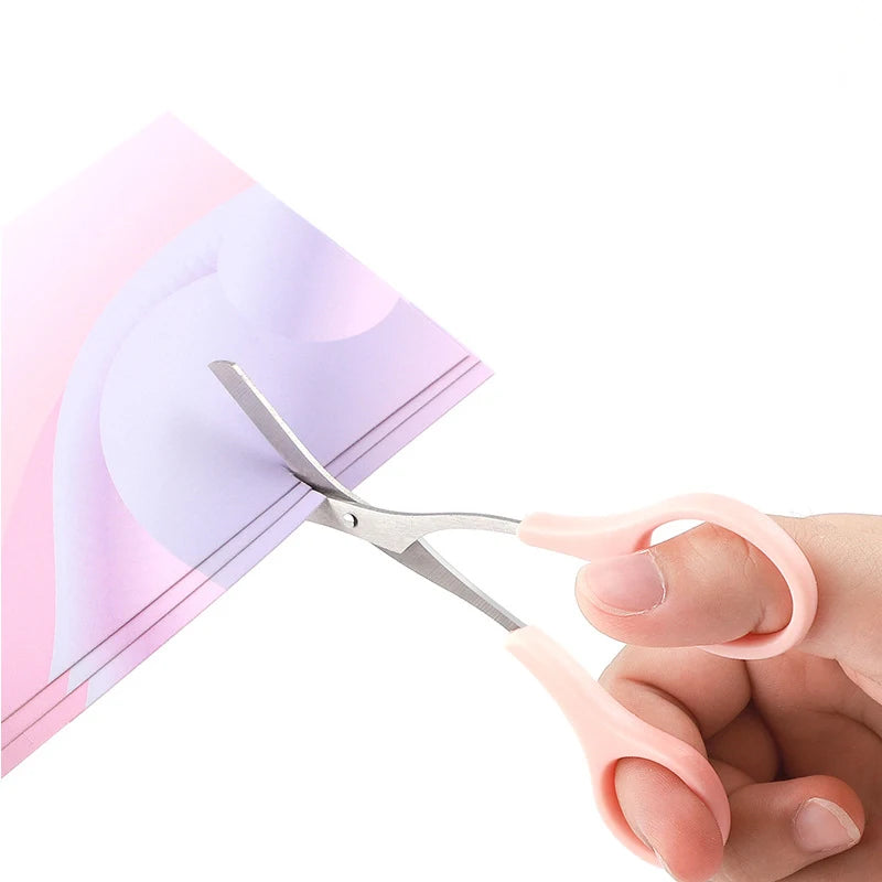 Ciseaux à sourcils inox avec peigne, outils d'épilation beauté .