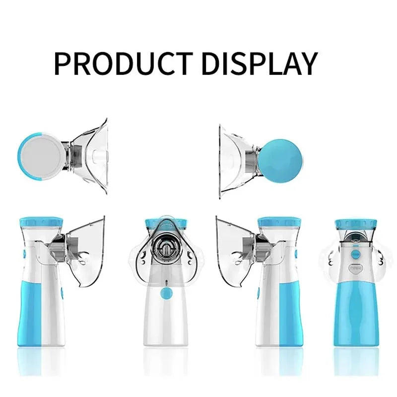Nébuliseur médical silencieux portable à mailles, mini inhalateur enfant .