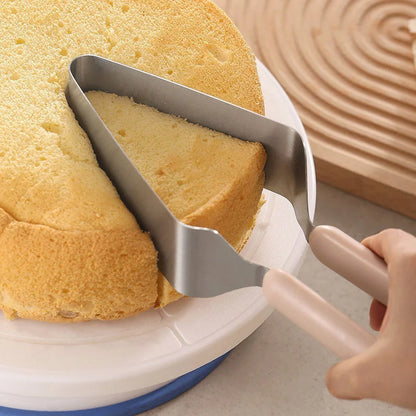 Clip séparateur triangulaire pour gâteau avec couteau en inox – outil de décoration pâtisserie