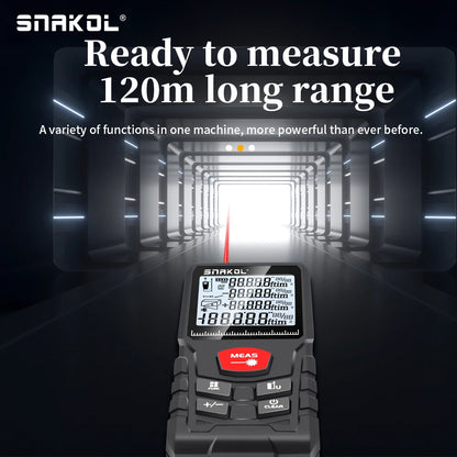 Snakol Distancemètre Laser – Télémètre Numérique Haute Précision IP54