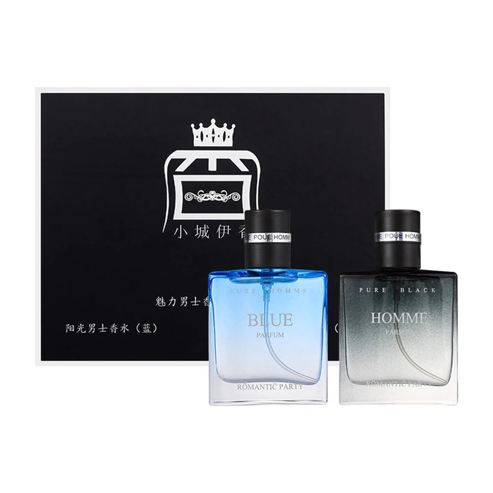 Glamour parfum homme, coffret Cologne longue durée, phéromones, spray original .