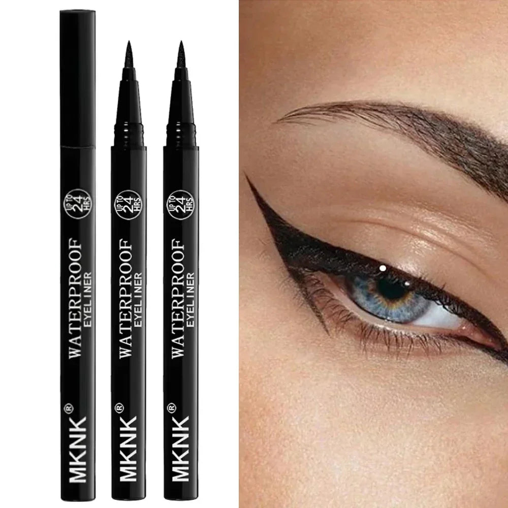 Eyeliner Noir Imperméable – Pack 3 Pièces
