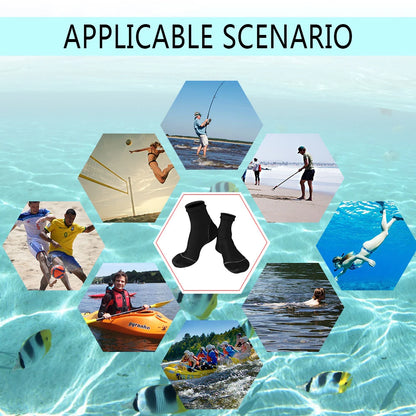 Chaussettes de plage en néoprène – Protection solaire, volley, football, sable