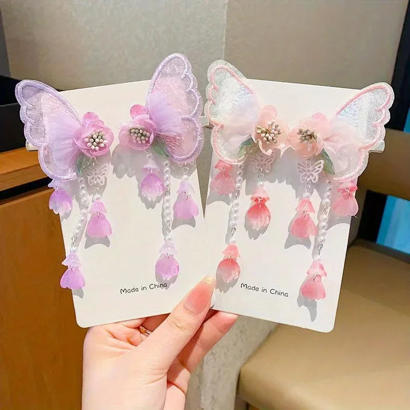 Pince à Cheveux Papillon Éthéré – Accessoire Cheveux Féminin et Tendance