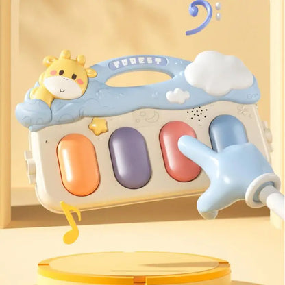 Jouet d'éveil bébé 0-36 mois – Piano musical avec pédales, cadeau éducatif
