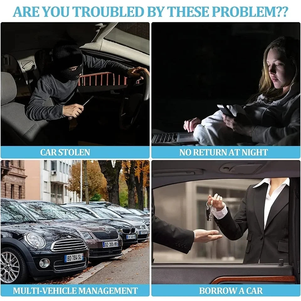 Traceur GPS Mini Antivol – Positionnement Temps Réel, Véhicule/Moto.