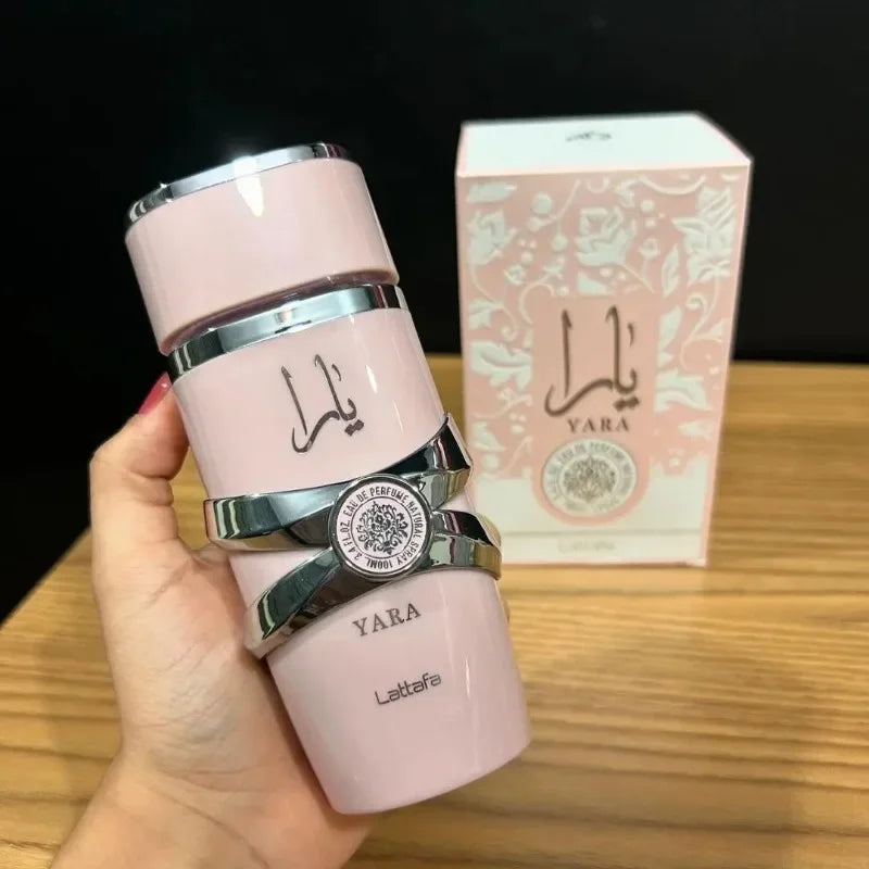 Parfum femme arabe fruité floral 100 ml – longue durée, luxe, rose frais .