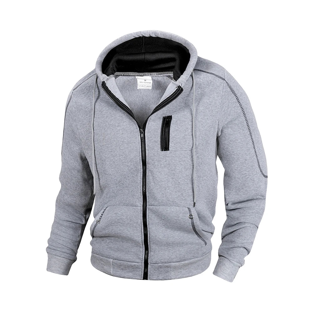 Veste Streetwear Homme Capuche Casual
