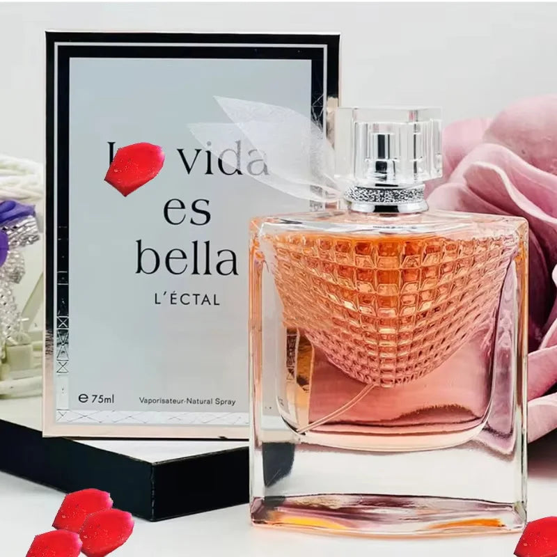Parfum femme True Love Rose 75 ml – frais, naturel, longue tenue, romantique .