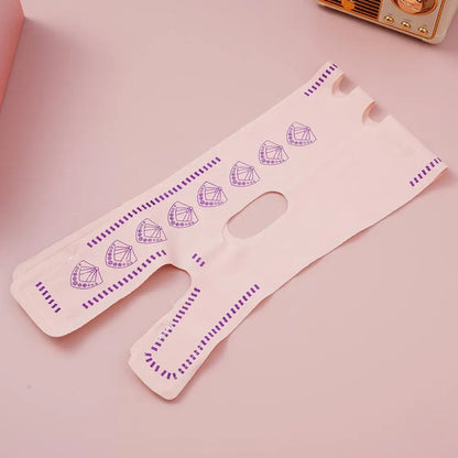 Bande faciale respirante en V – Masque minceur anti-rides – Réduction joues et double menton – Bandage visage façonnant et liftant