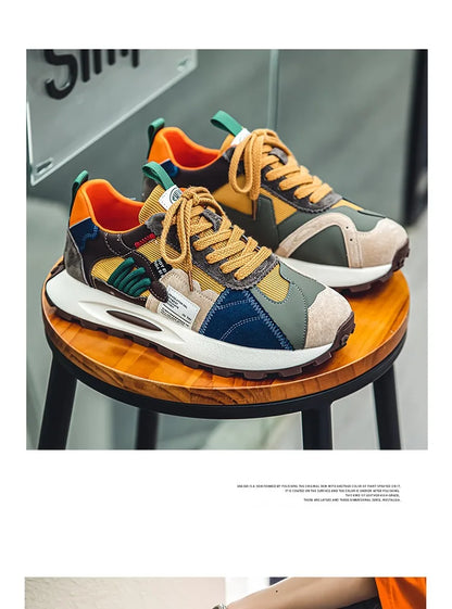 Baskets de course homme , mode, légères, maille, entrainement & extérieur .