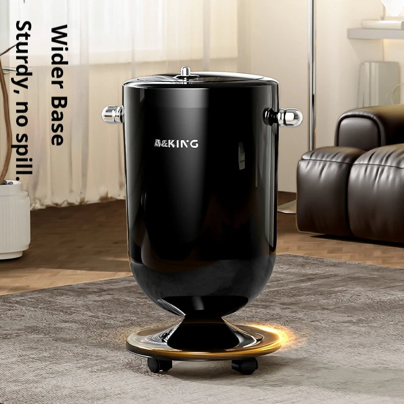 Poubelle Mobile Leasylife avec Roulettes – Haute et Moderne