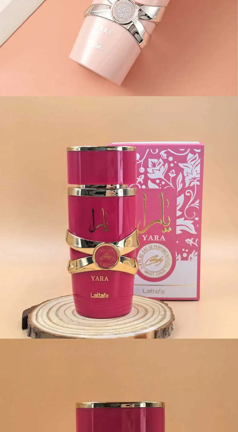 Parfum femme arabe fruité floral 100 ml – longue durée, luxe, rose frais .