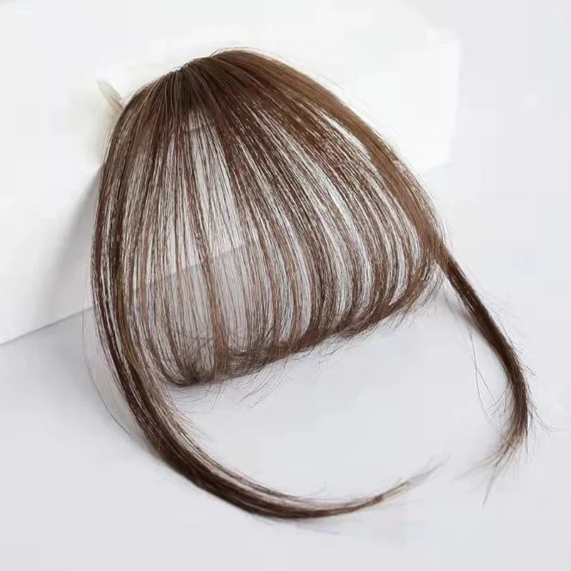 Extensions cheveux synthétiques clips - Frange vaporeuse