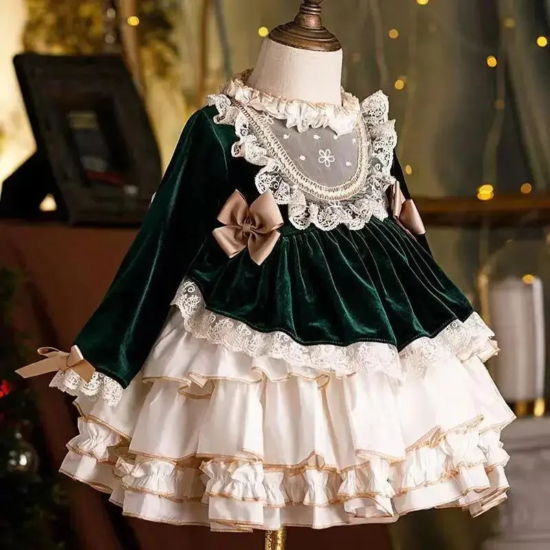 Robe de Soirée Princesse Bébé 0-8 Ans