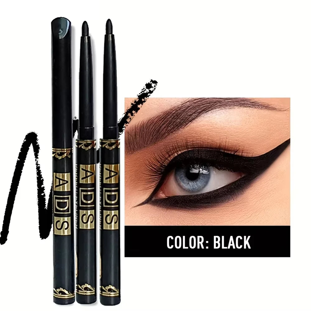 Eyeliner Noir Imperméable – Pack 3 Pièces