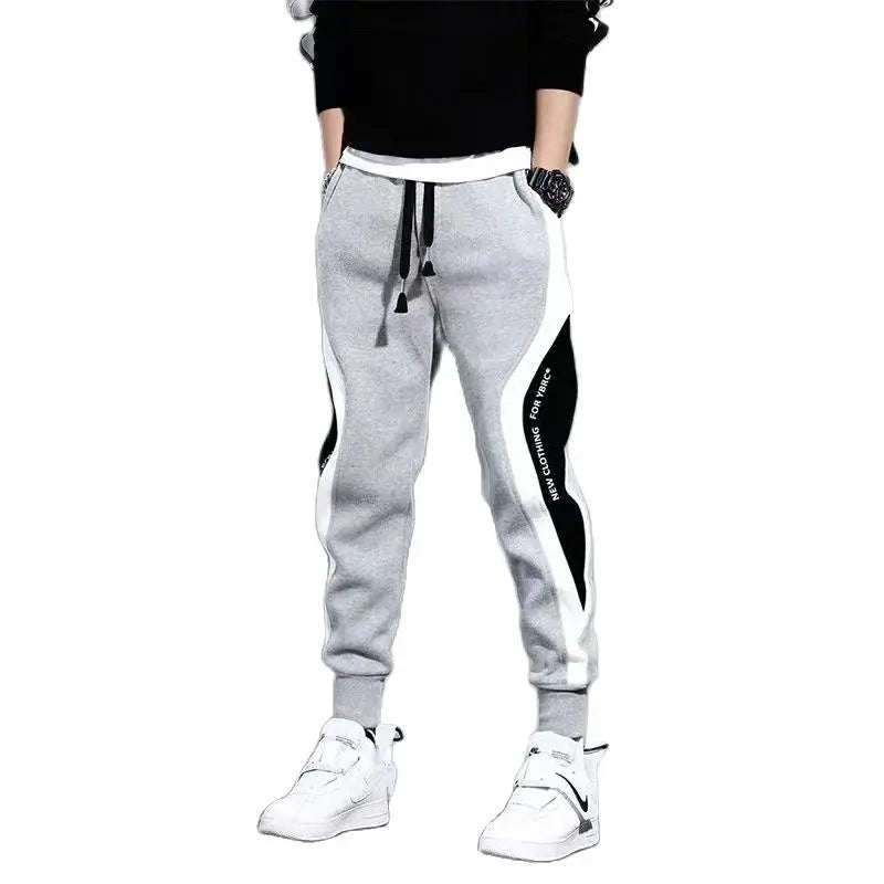 Pantalon sport homme – Décontracté, ample, poches imprimées, séchage rapide, fitness et basket